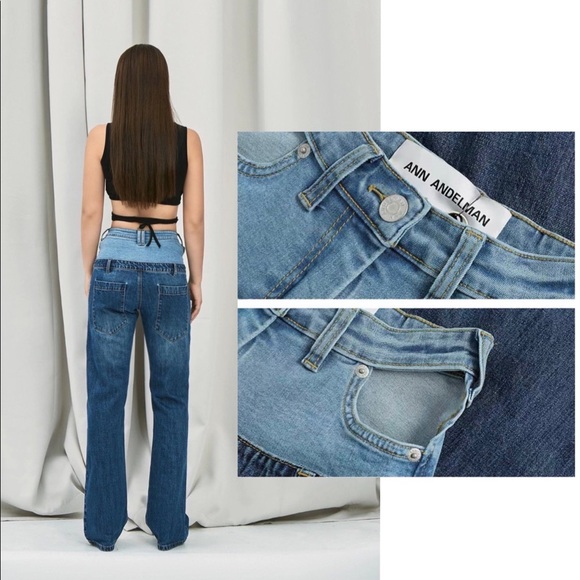 Ann Andelman double waist jeans - Picture 2 of 2